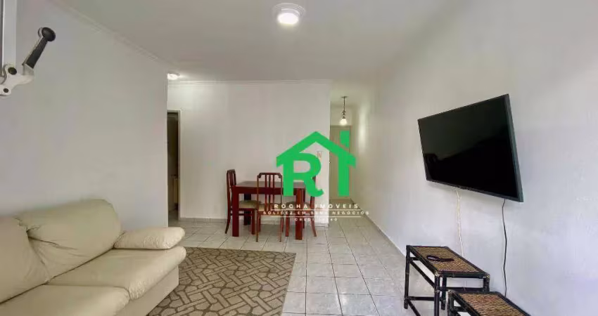 Apartamento com 2 dormitórios à venda, 58 m² por r$ 390.000 - pitangueiras - guarujá/sp