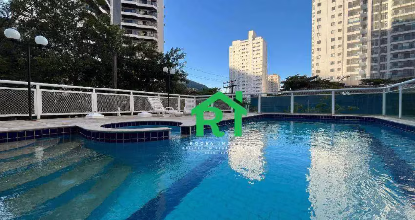 Apartamento com 3 quartos, 2 vagas e lazer à venda em pitangueiras, guarujá
