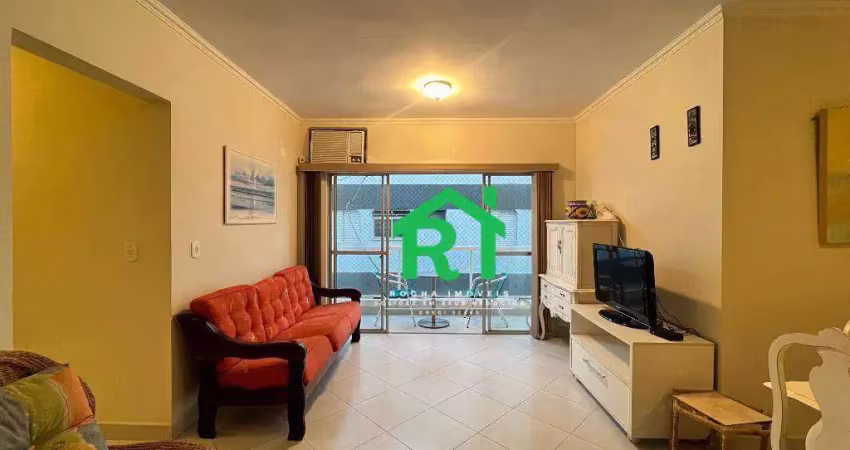 Apartamento com 3 dormitórios (1 suíte), 2 vagas, enseada, guarujá/sp