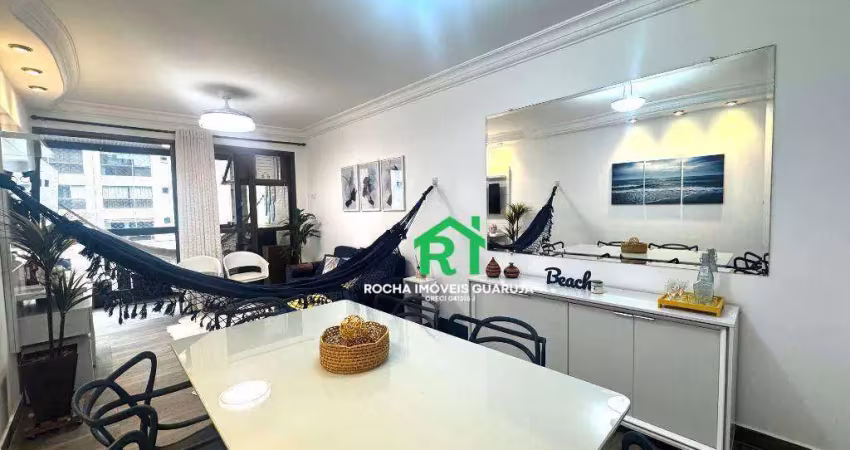 Exclusividade | apartamento com 2 dormitórios à venda por r$ 550.000 | pitangueiras - guarujá/sp