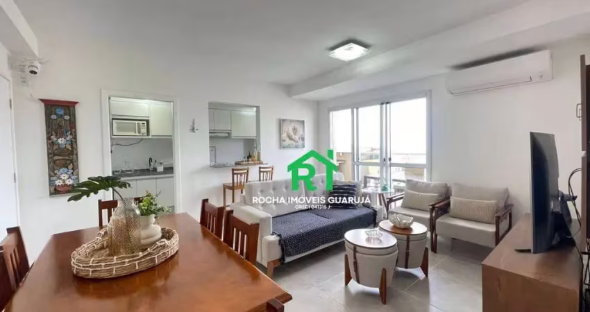 Apartamento duplex com 3 dormitórios à venda, 123 m² por r$ 1.400.000,00 - pitangueiras - guarujá/sp