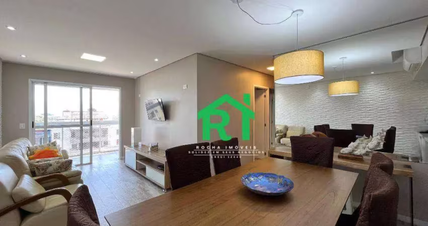 Apartamento com 3 quartos (1 suíte), 2 vagas e lazer à venda em jardim astúrias, guarujá