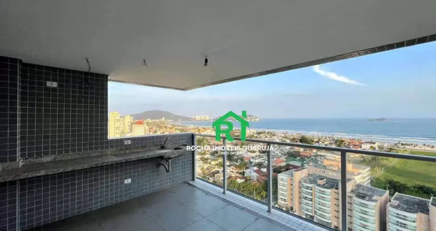 Apartamento com 2 dormitórios (1 suíte), piscina, beira mar, enseada, guarujá/sp