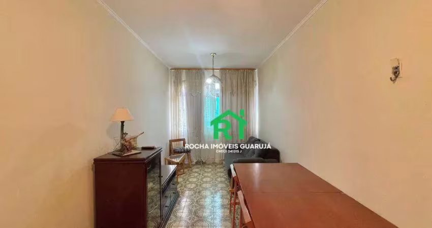 Apartamento com 1 quarto, 1 vaga à venda em jardim astúrias, guarujá/sp