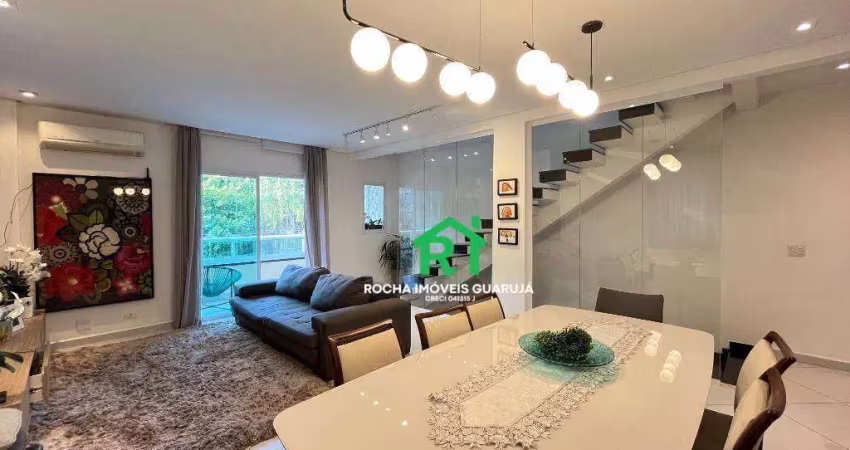 Casa com 3 quartos (3 suítes), 1 vaga e lazer à venda em jardim astúrias, guarujá