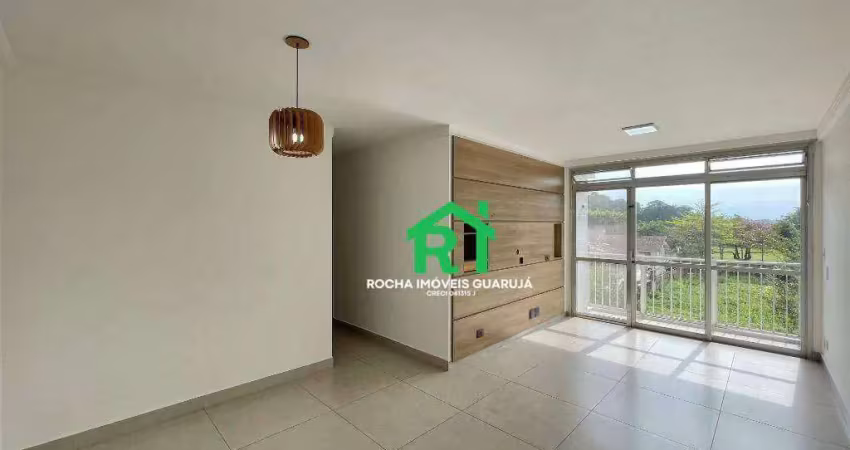 Apartamento com 3 dormitórios (1 suíte), 1 vaga, jardim astúrias, guarujá/sp