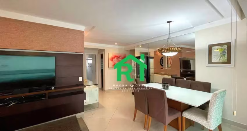 Apartamento com 3 dormitórios (1 suíte), piscina, beira mar, enseada, guarujá/sp
