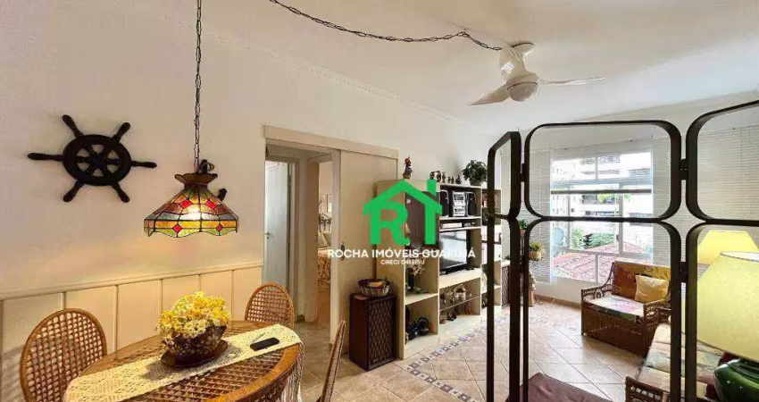 Apartamento com 2 quartos (1 suíte), 1 vaga à venda em pitangueiras, guarujá