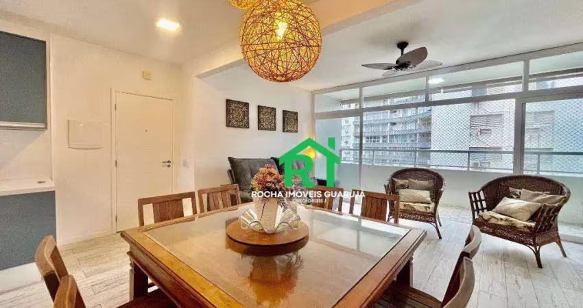 Apartamento com 3 dormitórios à venda, 150 m² por r$ 750.000 - pitangueiras - guarujá/sp