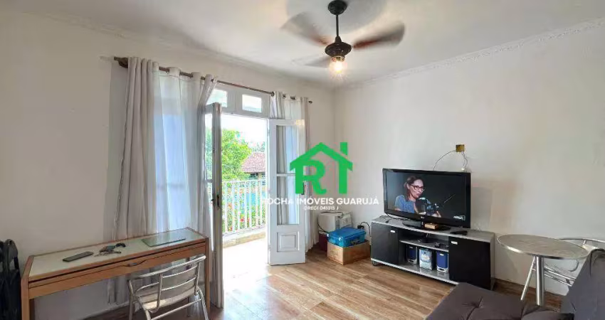 Apartamento com 1 quarto, 1 vaga à venda em jardim astúrias, guarujá