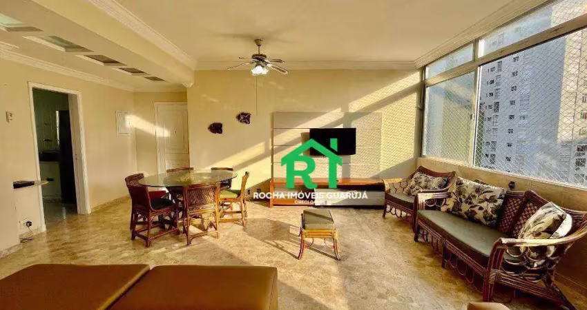 Apartamento com 3 dormitórios à venda, 150 m² por r$ 750.000 - pitangueiras - guarujá/sp