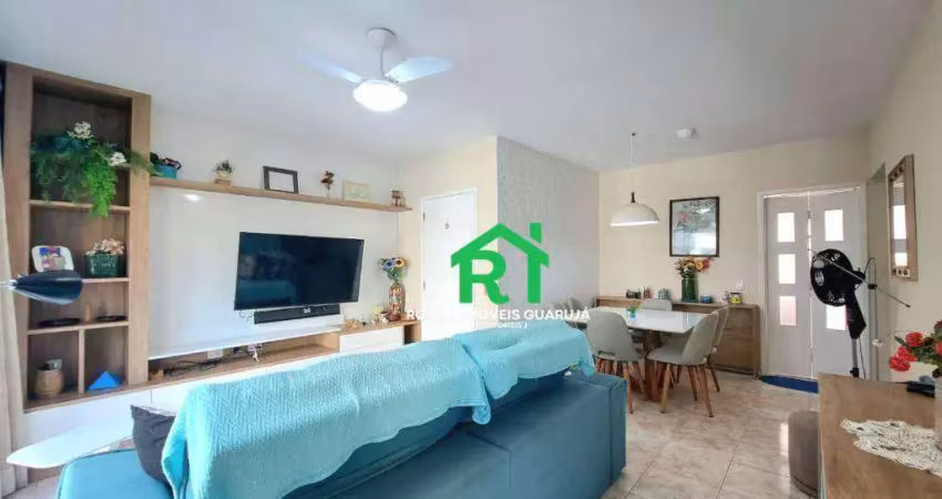 Apartamento com 3 dormitórios à venda, 140 m² por r$ 1.300.000 - pitangueiras - guarujá/sp