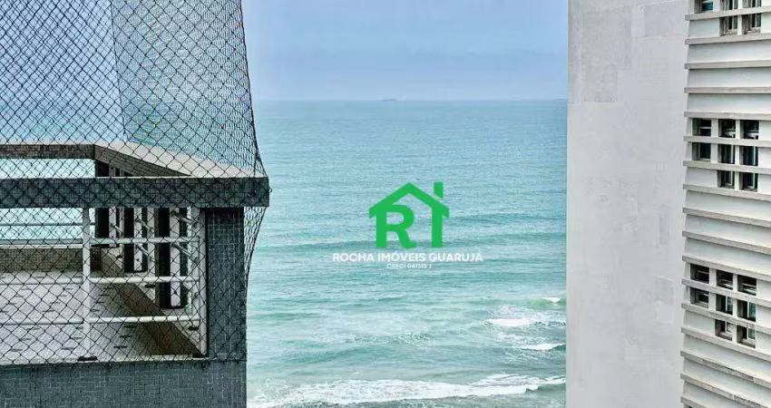 Apartamento com 2 dormitórios à venda, 75 m² por r$ 380.000 - pitangueiras - guarujá/sp