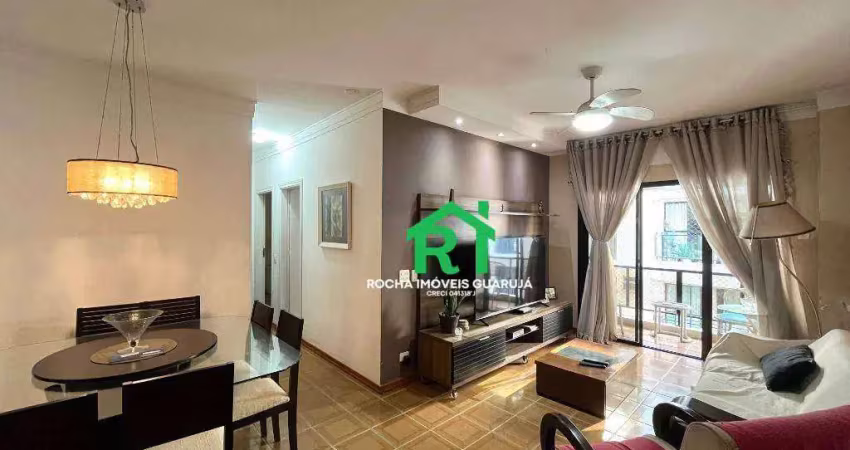 Apartamento com 3 quartos (1 suíte), 1 vaga á venda em jardim astúrias, guarujá