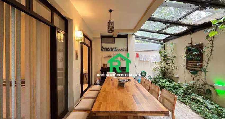 Apartamento frente mar, 3 dormitórios (1 suíte), 2 vagas, lazer, enseada, guarujá/sp