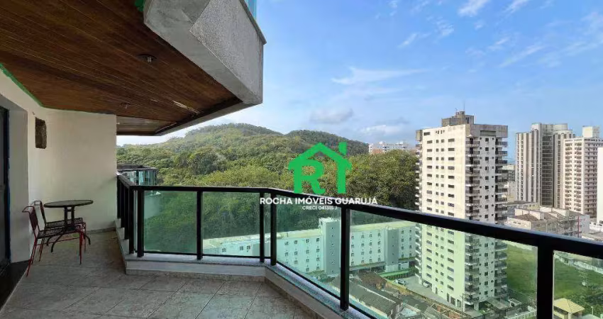 Apartamento com 2 quartos (1 suíte), 1 vaga e lazer à venda em jardim astúrias, guarujá