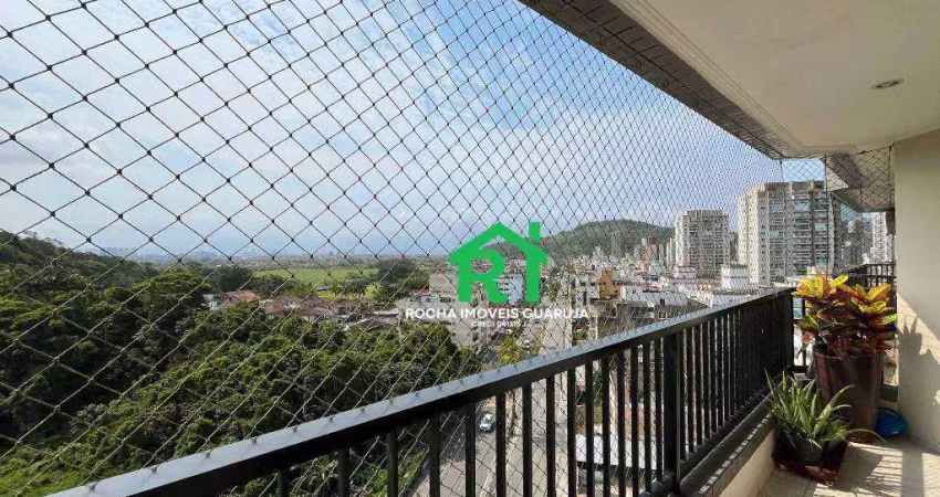 Apartamento com 3 quartos (1 suíte), 1 vaga e lazer à venda em jardim astúrias, guarujá