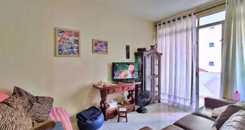 Apartamento com 1 Dormitório (Suíte), Lavabo, 1 Vaga, Jardim Astúrias - Guarujá/SP