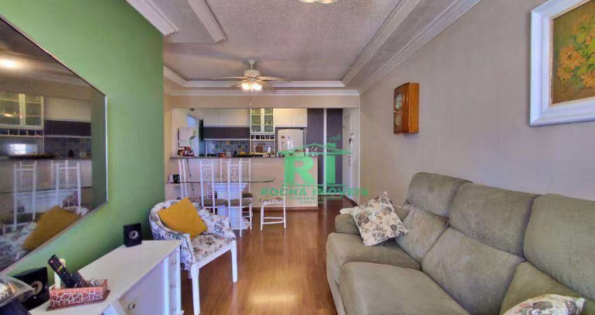 Apartamento com 3 dormitórios à venda, 96 m² por R$ 850.000,00 - Jardim Astúrias - Guarujá/SP