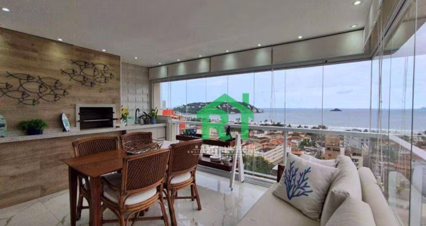 Apartamento com 2 dormitórios à venda, 70 m² por R$ 800.000,00 - Enseada - Guarujá/SP