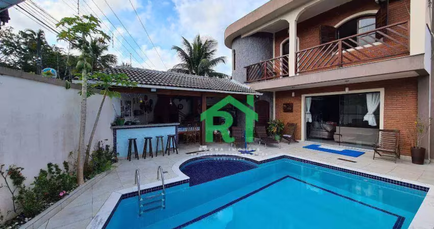 Casa com 4 dormitórios à venda, 309 m² por R$ 1.600.000,00 - Balneário Praia do Pernambuco - Guarujá/SP
