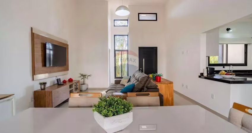 Casa a venda com 3 quartos suítes, 163m² , condomínio reserva real, paulínia/sp.