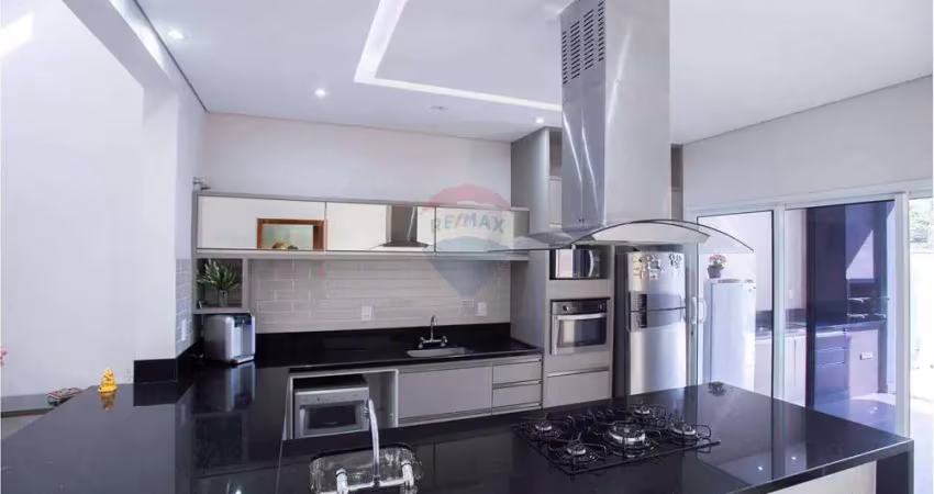 Casa a venda com 3 quartos suítes no condomínio reserva real, paulínia/sp.