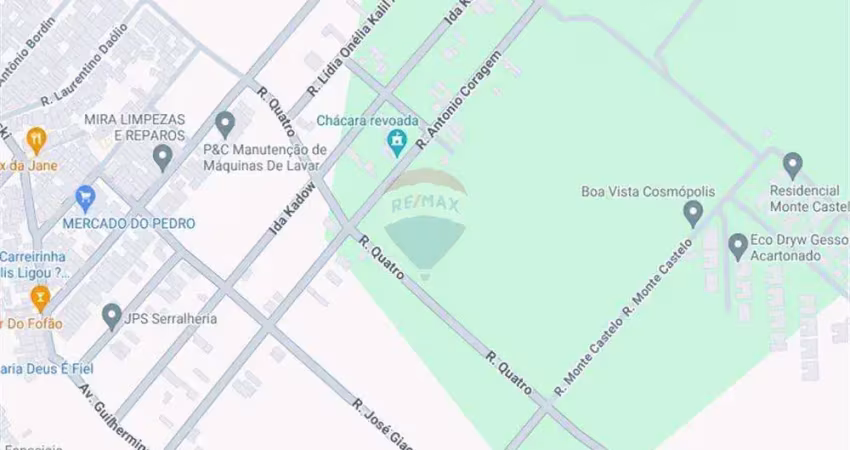 Terreno à venda na Rua Sete, S/N, Parque Residencial Dona Chiquinha, Cosmópolis
