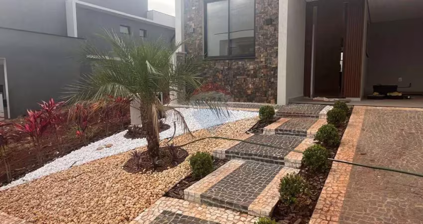 Casa para locação com 3 quartos suites, piscina, escritório, rica em planejados, recém construída no residencial santorini, paulínia/sp