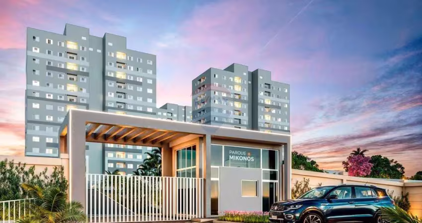 Apartamento a venda de 02 quartos  em paulínia/sp - lançamento