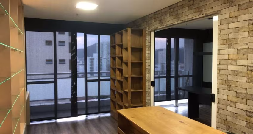 Sala comercial com 2 salas para alugar na Rua Barão de Paranapiacaba, 233, Encruzilhada, Santos