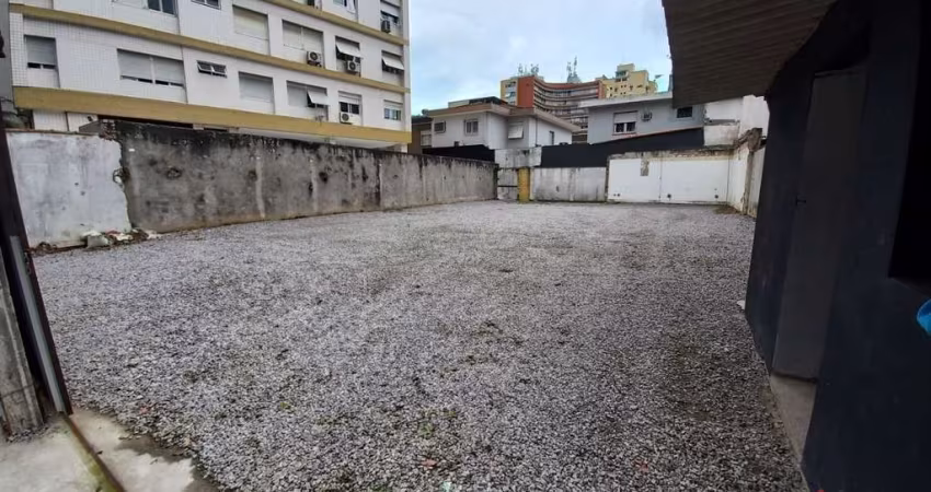 Terreno comercial para alugar na Rua Ricardo Pinto, 46, Aparecida, Santos