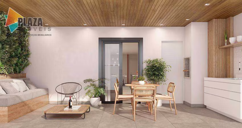 Apartamento com 2 dormitórios à venda, 86 m² por R$ 700.000,00 - Aviação - Praia Grande/SP