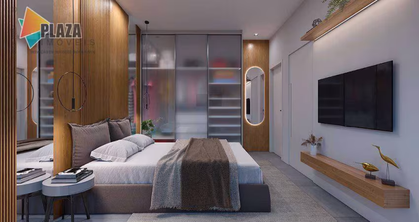 Apartamento com 2 dormitórios à venda, 92 m² por R$ 650.000,00 - Aviação - Praia Grande/SP
