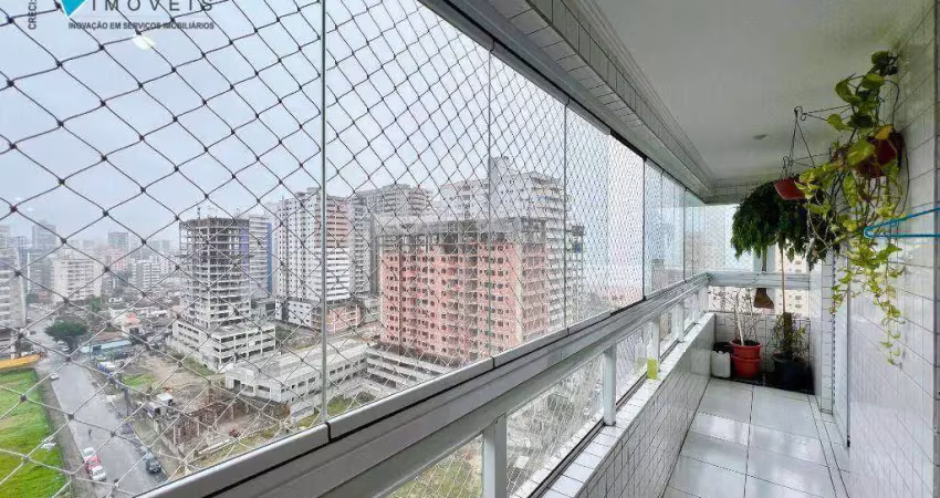 Apartamento com 2 dormitórios à venda, 87 m² por r$ 520.000,00 - aviação - praia grande/sp