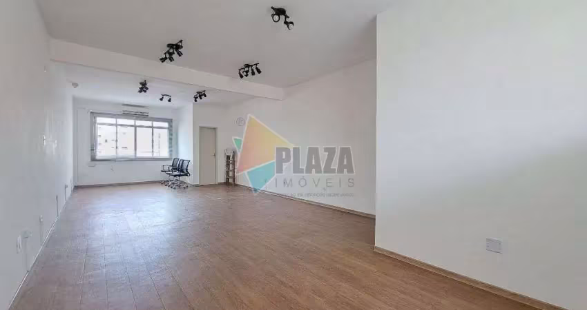 Sala para alugar, 55 m² por r$ 2.800,00/mês - boqueirão - praia grande/sp