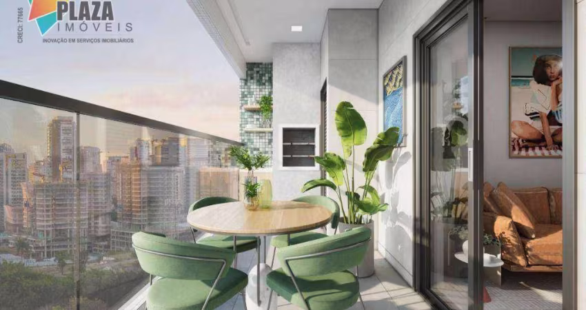 Apartamento à venda, 79 m² por R$ 525.000,00 - Canto do Forte - Praia Grande/SP