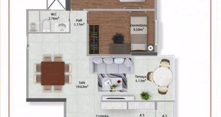 Apartamento com 2 dormitórios à venda, 71 m² por R$ 648.648,00 - Vila Guilhermina - Praia Grande/SP