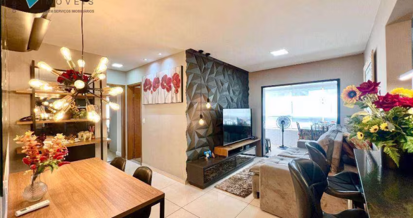 Apartamento com 2 dormitórios à venda, 90 m² por R$ 750.000,00 - Boqueirão - Praia Grande/SP