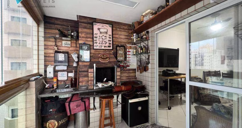 Apartamento à venda, 64 m² por R$ 320.000,00 - Aviação - Praia Grande/SP