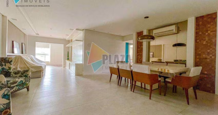 Apartamento com 3 dormitórios à venda, 170 m² por R$ 1.500.000,00 - Canto do Forte - Praia Grande/SP