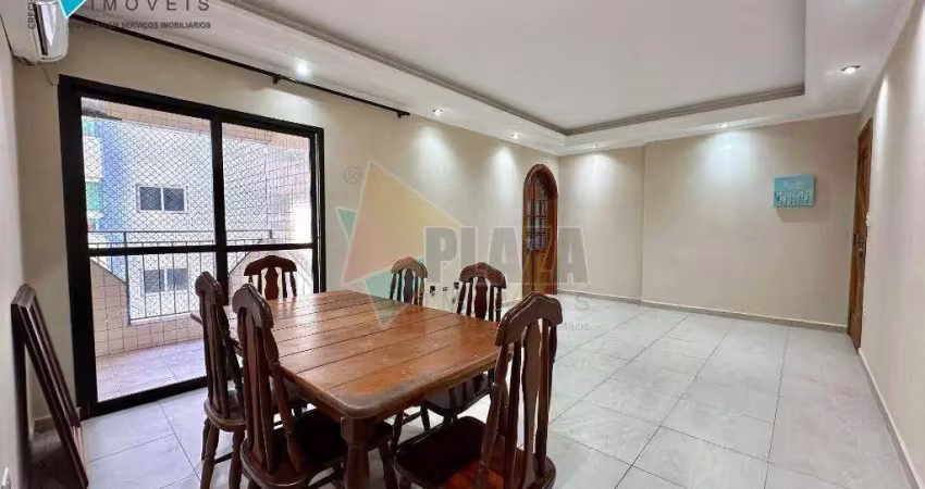 Apartamento com 2 dormitórios para alugar, 76 m² por r$ 2.800,00/mês - aviação - praia grande/sp