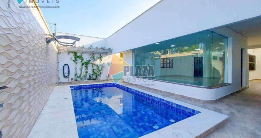 Casa 3 dormitórios com 2 suítes à venda, 265 m² por R$ 2.990.000 - Canto do Forte - Praia Grande/SP