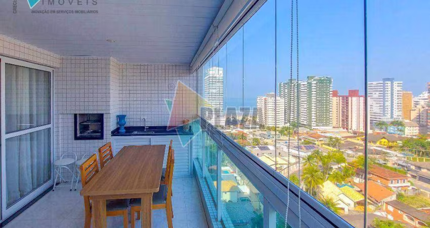 Apartamento à venda, 135 m² por R$ 1.050.000,00 - Canto do Forte - Praia Grande/SP