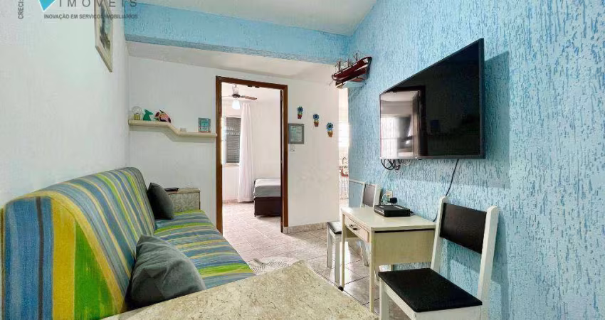 Apartamento com 1 dormitório à venda, 35 m² por R$ 230.000,00 - Boqueirão - Praia Grande/SP