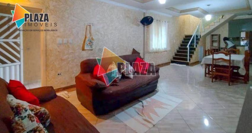 Casa de 3 dormitórios à venda, 130 m² por R$ 590.000 - Vilamar - Praia Grande/SP