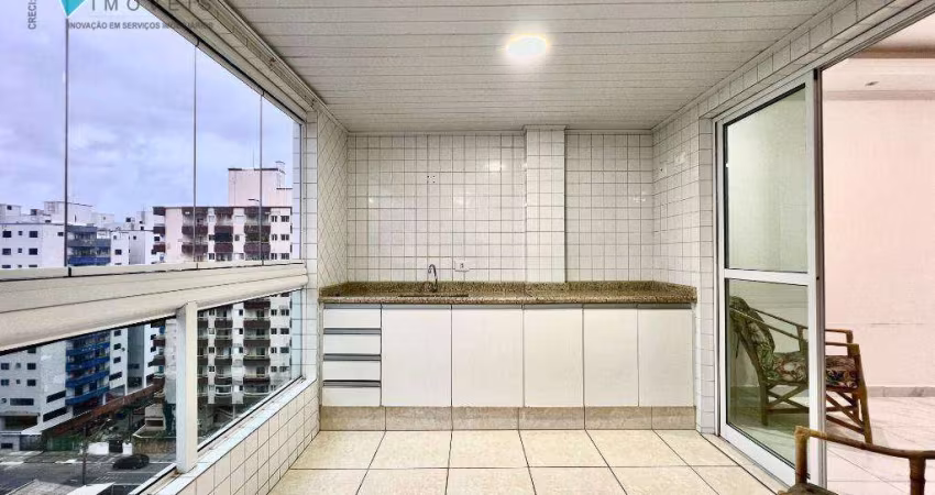 Apartamento com 3 dormitórios à venda, 115 m² por R$ 700.000,00 - Ocian - Praia Grande/SP