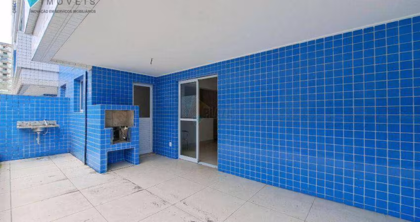Apartamento 2 dormitórios com 2 suítes à venda, 103 m² por R$ 579.000 - Canto do Forte - Praia Grande/SP