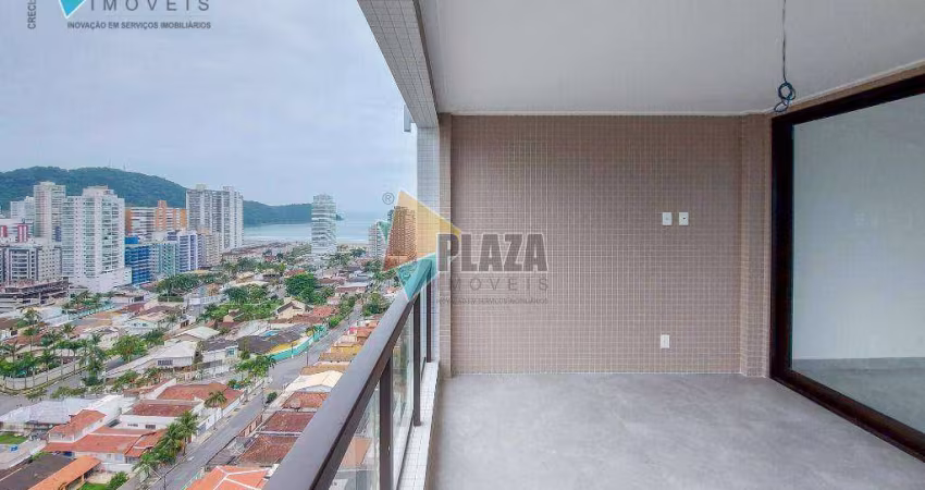 Apartamento com 3 dormitórios à venda, 132 m² por R$ 1.783.856,00 - Canto do Forte - Praia Grande/SP