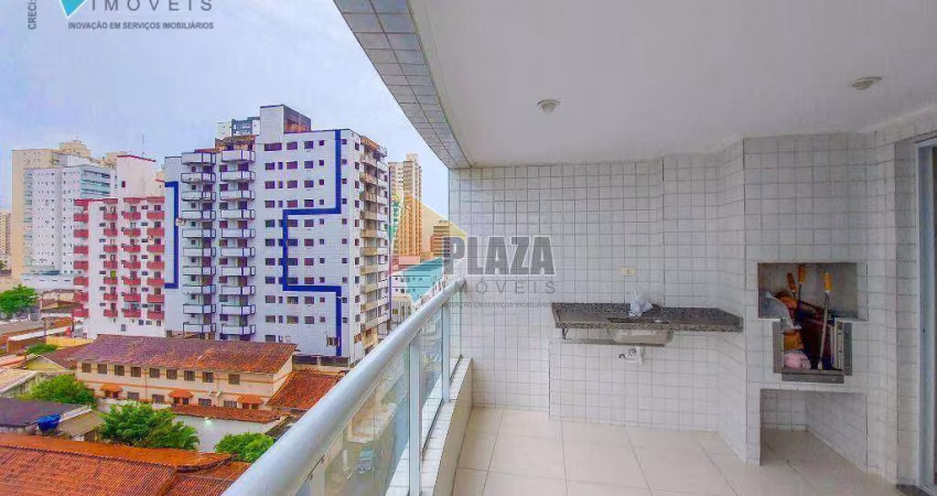 Apartamento à venda, 89 m² por R$ 435.000,00 - Tupi - Praia Grande/SP